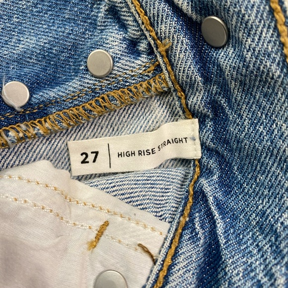 PACSUN High-Rise Straight Jeans - Picture 5 of 6